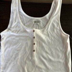 Old Navy white tank top